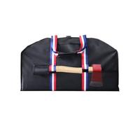 Portapenne | Borsa impermeabile per tronchi con tracolla per ascia e manici | Borsa portaoggetti in tessuto Oxford 600D per campeggio barbecue all'aperto