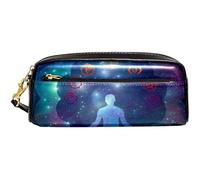 Portapenne Chakra Man In StarryAstuccio Grande Capacità Portapenne Astuccio Con Cerniera Trucco Borsa Per Scuola Ragazze Matite