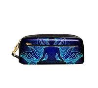 Portapenne Chakra Women In Lotus Flower Portapenne Astuccio Aesthetic Borsa Dei Trucchi Con Scomparti Scatola Di Cancelleria Per Università Studenti Scuola
