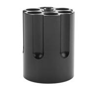 Portapenne Con 6 Slot Cilindro Robusto Antiscivolo In Alluminio