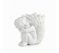Portapenne con Angioletto Decorativo Portapenne da Scrivania Elegante