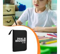 Portapenne con cerniera, astuccio per pennarelli per officina, studio e