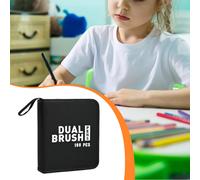 Portapenne con cerniera, astuccio per pennarelli per officina, studio e