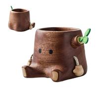 Portapenne - Contenitore per pennelli, fiori secchi, organizer da scrivania per ceppi, portapenne | Matite colorate Strumenti per il trucco Scuola domestica per decorazioni, librerie, camera da