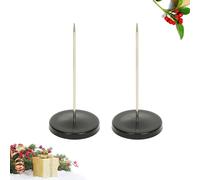 Portapenne da tavolo 2PCS con asta diritta con asta diritta per rack di