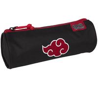 Astuccio Gamer Case Naruto Cloud - Portatutto Rotondo con Scomparto di Grandi Dimensioni - Interno Foderato - Dettagli Ricamati - Cerniera con Impugnatura Ergonomica - 8 × 22 × 8 cm - Toybags