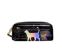 Portapenne Digital Cat With Formula Borsa Per Matite Aesthetic Astucci Matite Con Scomparti Scatola Di Cancelleria Per Scuola Università Ragazzi