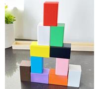 Portapenne e porta pastelli colorati per bambini, riconoscimento dei colori