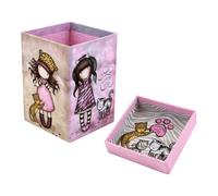 Portapenne Gorjuss Ruby wild Multicolore Cartone [8,2 x 11,2 x 8,2 cm]