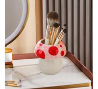 Portapenne in ceramica per il trucco, portaspazzolino a forma di , portapenne