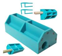 Portapenne in legno portatile Scribe Tool, efficiente strumento di carpentry per misurare le misurazioni, Stabile Scribing Tool For Counters, Woodworking Projects Woodworking Pencil Scribe Tool