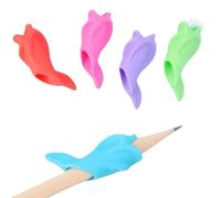 Portapenne in silicone, ergonomico, a forma di delfino, morbido e , strumento di per la scrittura, per bambini in età prescolare, adulti, principianti, studenti, casa, scuola, scuola
