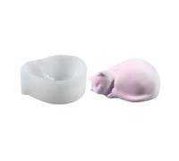 Portapenne in silicone morbido per gatti stampo per zattera scura stampo per supporto per pennello da scrittura texture in silicone adatto per una varietà di occasioni