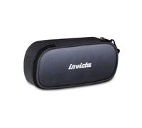 Invicta Portapenne Scuola Lip Fantasy Shine, Nero, Effetto brillantini, Shiny, Organizer con elastici portapenne, Taschino interno con zip, Accessori Zaino, Scuola media e superiore, Ragazza