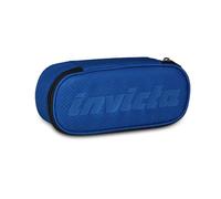 Invicta Portapenne Scuola Lip Led, Blu, Organizer interno con passanti elastici portapenne, Taschino interno con zip, Accessori Zaino, Scuola media e superiore, Ragazza, Ragazzo