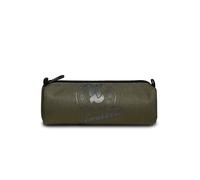 Invicta Portapenne Scuola, Verde Militare, Logo, Bustina da Riempire con Penne, Matite e Colori, Accessori Zaino, Scuola, Ufficio, Unisex