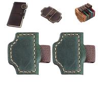 Portapenne magnetico in similpelle, segnalibro personalizzato, regalo significativo for insegnanti e amanti dei libri(Green,1pcs)