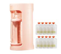 Portapenne per alimenti senza compressione - Supporto per borsa per composta di mele | schiacciapatate creativo portatile, kit ricaricabile per sacchetti alimentari, contenitore di stoccaggio