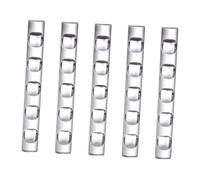 Portapenne per Nail Art in Acrilico, Supporto Manicure 5 Griglie | Set da 5 Pezzi, Organizzazione Ordinata degli Attrezzi, Uso nel Processo Estetico delle Unghie