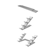 Portapenne Portamatite Butler Organizer 3D Stampato 3 Parti Scrivania