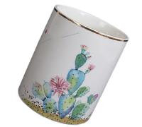 Portapenne portapenne per trucco in ceramica da 1 pezzo (assortiti)