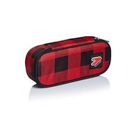Portapenne Round Plus - College Boy -The Double -Rosso