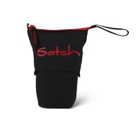 Portapenne Satch Fire Phantom Pieghevole Unisex Poliestere Riciclato Nero/Rosso