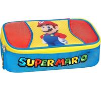 Portapenne scuola Bustina round Ufficiale Super Mario Passanti elastici taschino