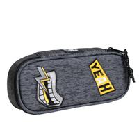 Portapenne scuola - LIP PENCIL BAG - INVICTA GATE - Grigio - Organizer interno