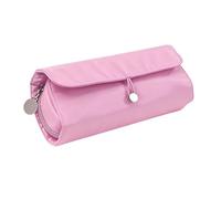 Portapennelli da trucco pieghevole e portatile, Rosa, Se référer au descriptif, riferimento alla descrizione