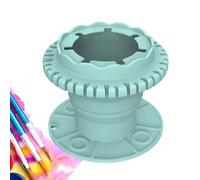 Portapennelli Per Pennelli Da ,Organizzatore Per Colorazione Ad In Silicone | Supporto per Pennelli e Tavolozza da Pittura,Per Aula Casa Scuola Studio Feste D'Arte Viaggio Campeggio All'aperto
