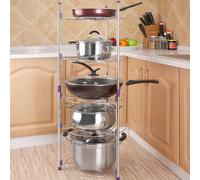 Portapentole da cucina multifunzione Pentola per zuppa wok a cinque strati Porta