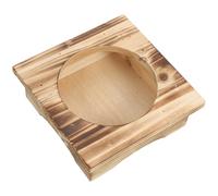 Portapentole in Pietra Supporto Portaoggetti Per Pentola Legno Piccolo