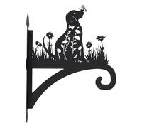 Portapiante - Portavasi a Forma di Cesto con Cane | Supporto per Piante da Muro per Balcone Giardino Cortile Interno Patio Lanterna Mangiatoia per Colibrì Display per Succulente