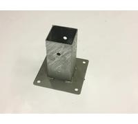 PORTAPILASTRO A BICCHIERE PER PALO QUADRO CM. 7X7 4PZ