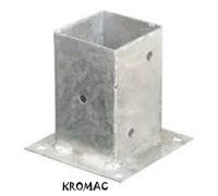 PORTAPILASTRO A BICCHIERE PER PILASTRO QUADRATO HOLZ TECHNIC F10