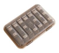 Portapillole Blocco Luce 7 Giorni 21 Scomparti Portatile 18 12 Misura 3,6 cm