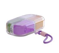 Portapillole con Coperchio Magnetico,Scatola Portafarmaci a Doppio Strato con Blocco Luce | Portapillole da Borsa | Per Borsa, Zaino, Auto, Bambini, Donna e Outdoor