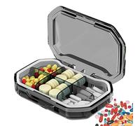 Portapillole da viaggio - Organizzatore per medicine quotidiane a 4/6