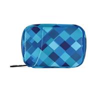 Portapillole da viaggio riutilizzabile alla moda blu reale con scomparti staccabili