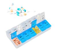 Portapillole Organizer medicinali Contenitore dosaggio Dosatore giornaliero