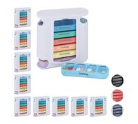 Portapillole Organizer medicinali Contenitore pillole 4 scomparti Portatile