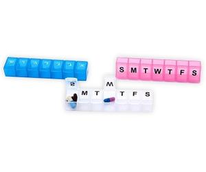 PORTAPILLOLE SETTIMANALE FORMES