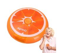 Portapillole settimanale | Scatola Di Stoccaggio Portatile Con Dispenser Di Pillole | Forniture Di Stoccaggio Di Design Rimovibili Per Pastiglie, Dolci, Vitamine E Altri Articoli