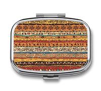 Portapillole Tascabile Portapillole Modello Africano Boemo Portapillole Portatile E Portapillole Per Regali Da Viaggio Tascabili