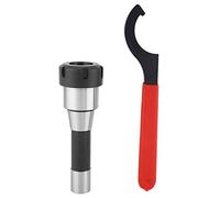 Portapinza a morsetto R8 - ER32 ad alta precisione con chiave a gancio, utensile per fresa per macchine R8, range di serraggio ER32 da 1 a 20 mm, precisione 0,01 mm