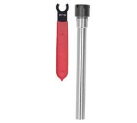 Portapinza, Asta di Prolunga con Codolo Cilindrico Er11 Er11 Utensile per Fresatura con Impugnatura a Molla in Carburo Cementato ZDZCYS22DL 10 Pezzi 3,175 Mm Fresa Diritta a 2