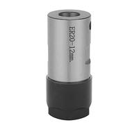 Portapinza C25-ER20-45L Portapinze tondo 6mm / 8mm / 10mm / 12mm / 16mm per asta di serraggio motore mandrino tornio CNC(12mm)