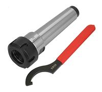 Portapinza, Utensile per Tornio per Fresatura CNC Acciaio Al Carbonio MT4 ER32 Portautensili per Pinza con Chiave