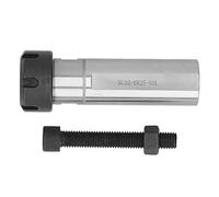 Portapinze con codolo cilindrico SL32 ER25 80L Asta di prolunga per utensili di maschiatura per torni CNC, design con foro passante di raffreddamento interno con diametro esterno